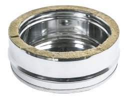 TAPPO INOX DOPPIA PARETE 10 Mm. COIBENTATO CIECO